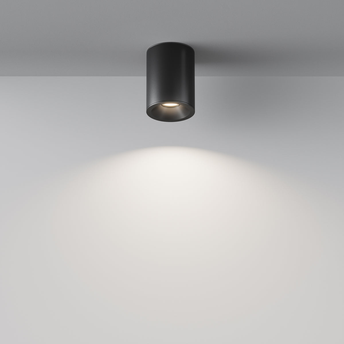 Lampa sufitowa Technical Zoom IP54 1xGU10 C029CL-01B | Czarny