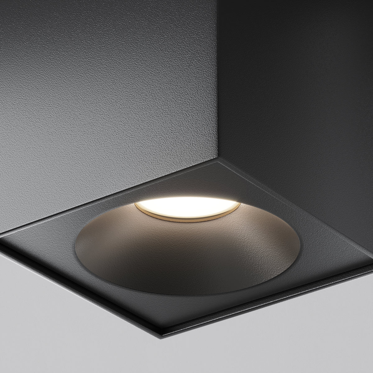 Lampa sufitowa Technical Zoom IP54 1xGU10 C030CL-01B | Czarny