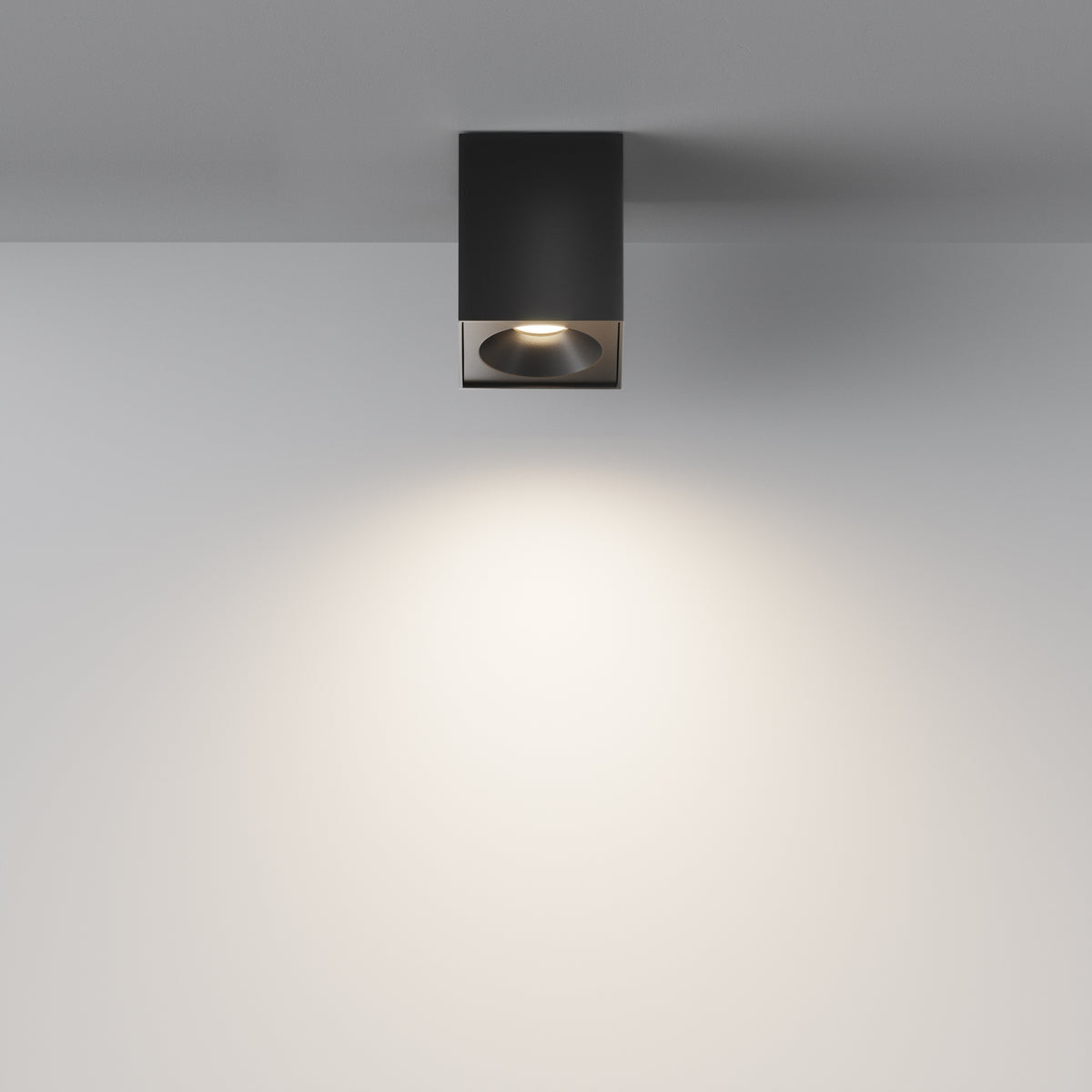Lampa sufitowa Technical Zoom IP54 1xGU10 C030CL-01B | Czarny