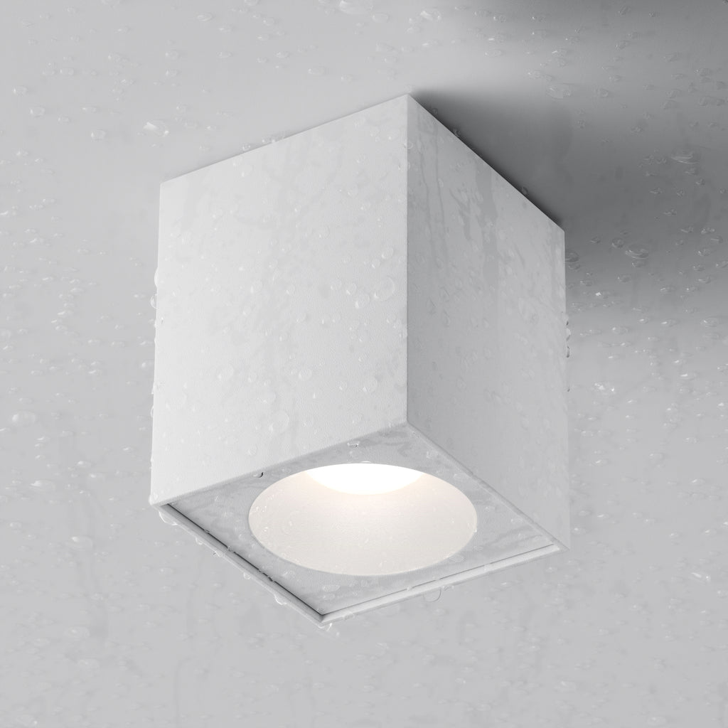 Lampa sufitowa Technical Zoom IP54 1xGU10 C030CL-01W | Biały