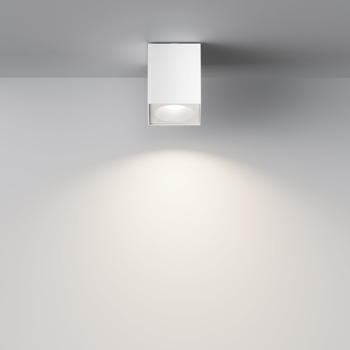 Lampa sufitowa Technical Zoom IP54 1xGU10 C030CL-01W | Biały