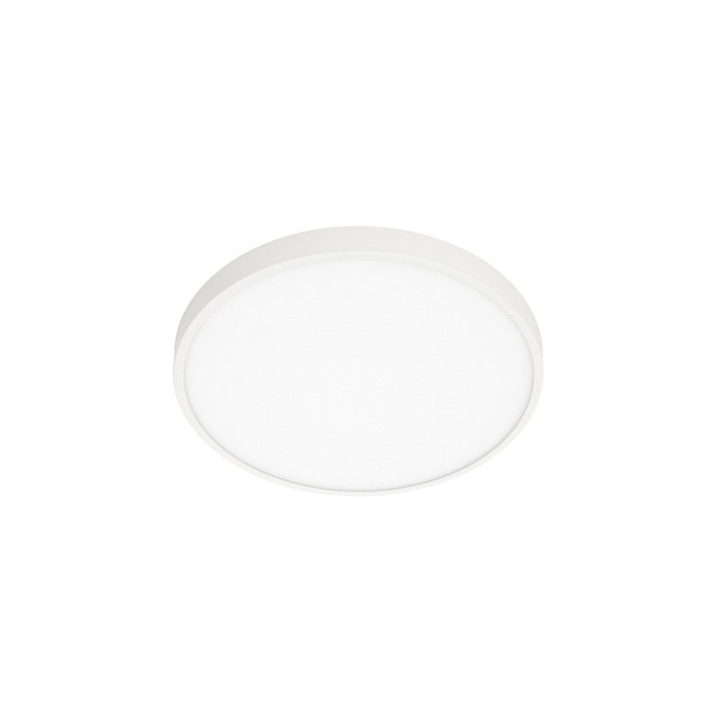 Lampa sufitowa plafon okrągły RIBERIO LED 30W śr. 28cm | biały