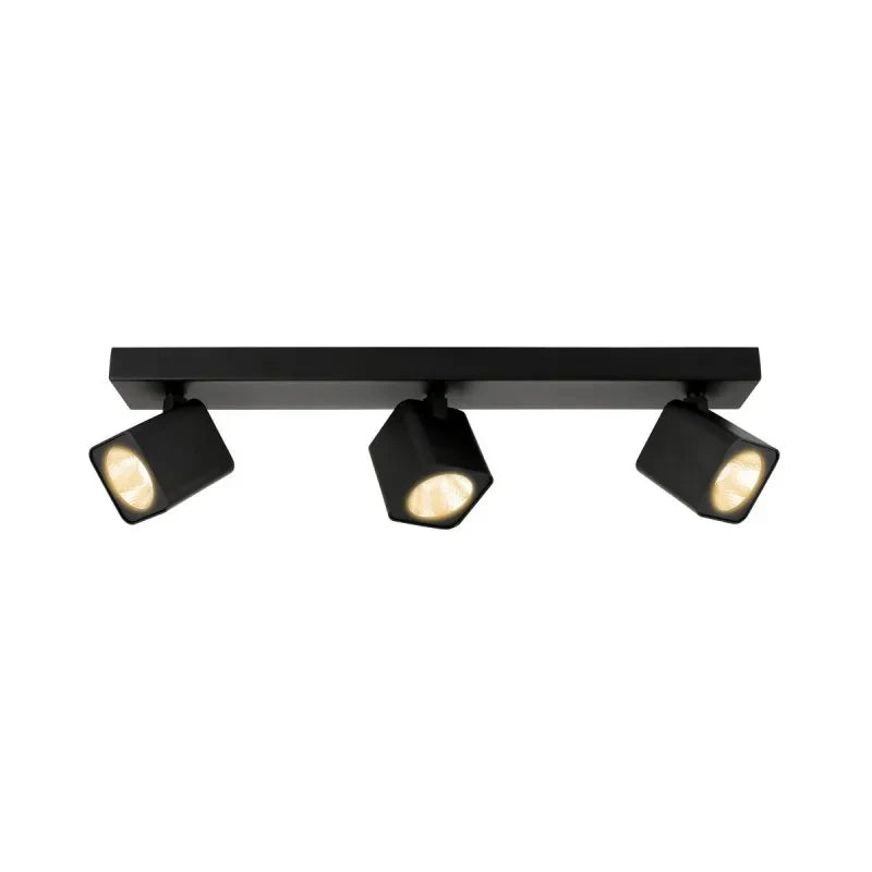 Lampa sufitowa reflektor AVIERO dł. 46cm 15W 3xLED neutralna biel 4000K | czarny