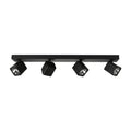 Lampa sufitowa reflektor AVIERO dł. 64cm 20W 4xLED neutralna biel 4000K | czarny
