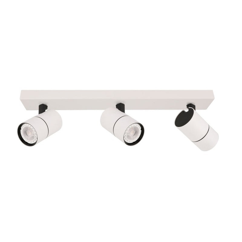 Lampa sufitowa reflektor Laconi dł. 46,5cm 3xGU10 | biały
