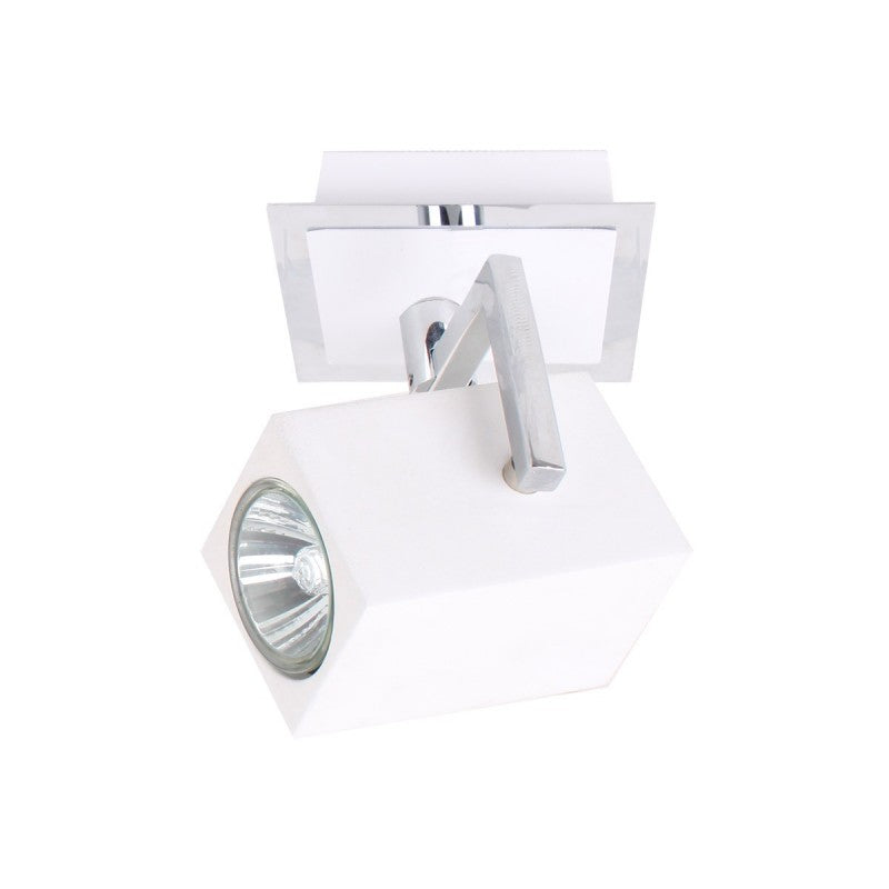 Lampa sufitowa reflektor MATEO dł. 11cm GU10 | biały