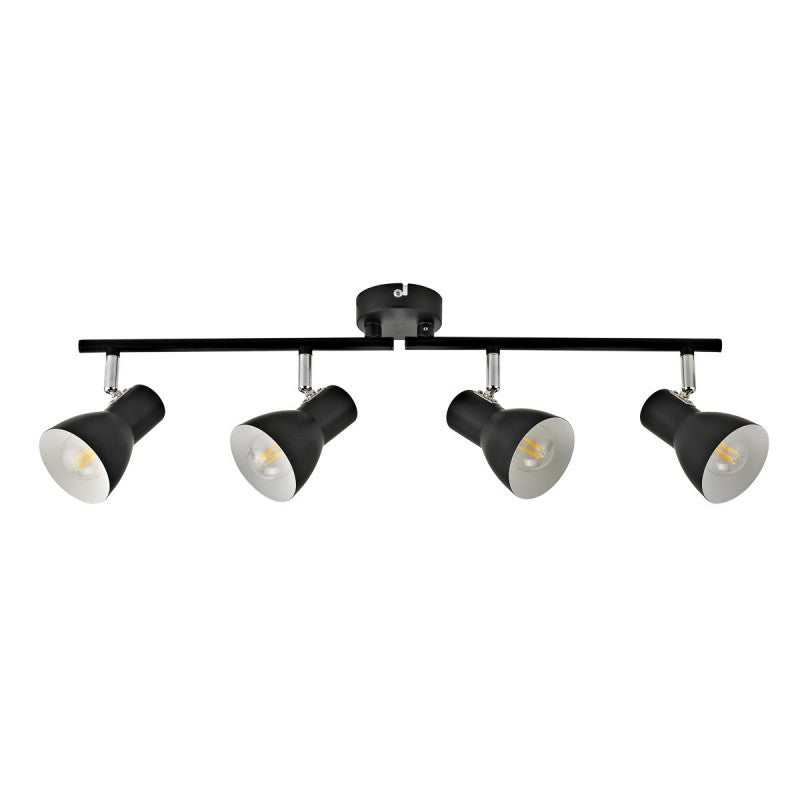 Lampa sufitowa reflektor RIADO 60cm 4xE14 | czarny