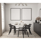 Lampa sufitowa reflektor RIADO 60cm 4xE14 | nikiel