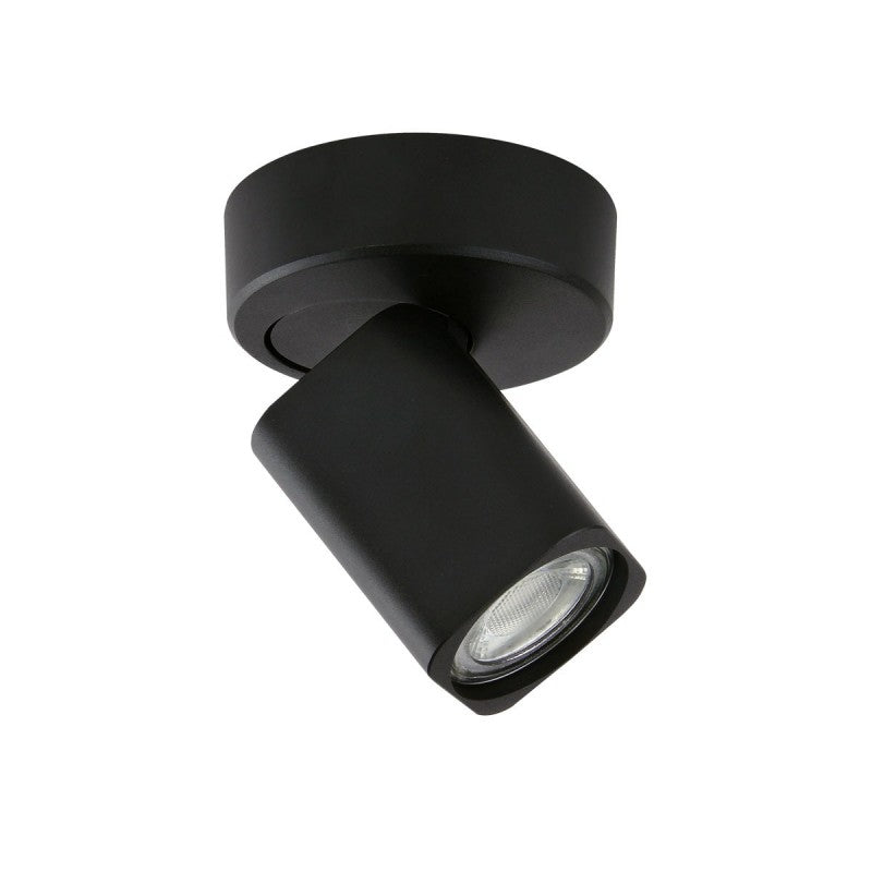 Lampa sufitowa reflektor Senova dł. 12,2cm GU10 | biały