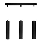 Lampa wisząca 3 x GU10 ESLA  KJ217 czarny | DML1648