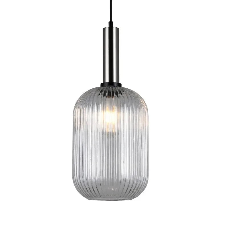 Lampa wisząca ANTIOLA śr. 20cm E27 | nikiel
