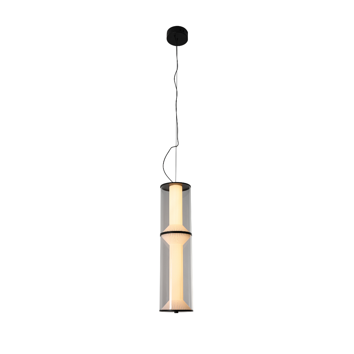Lampa wisząca Aeris 2 transparentna LED CCT