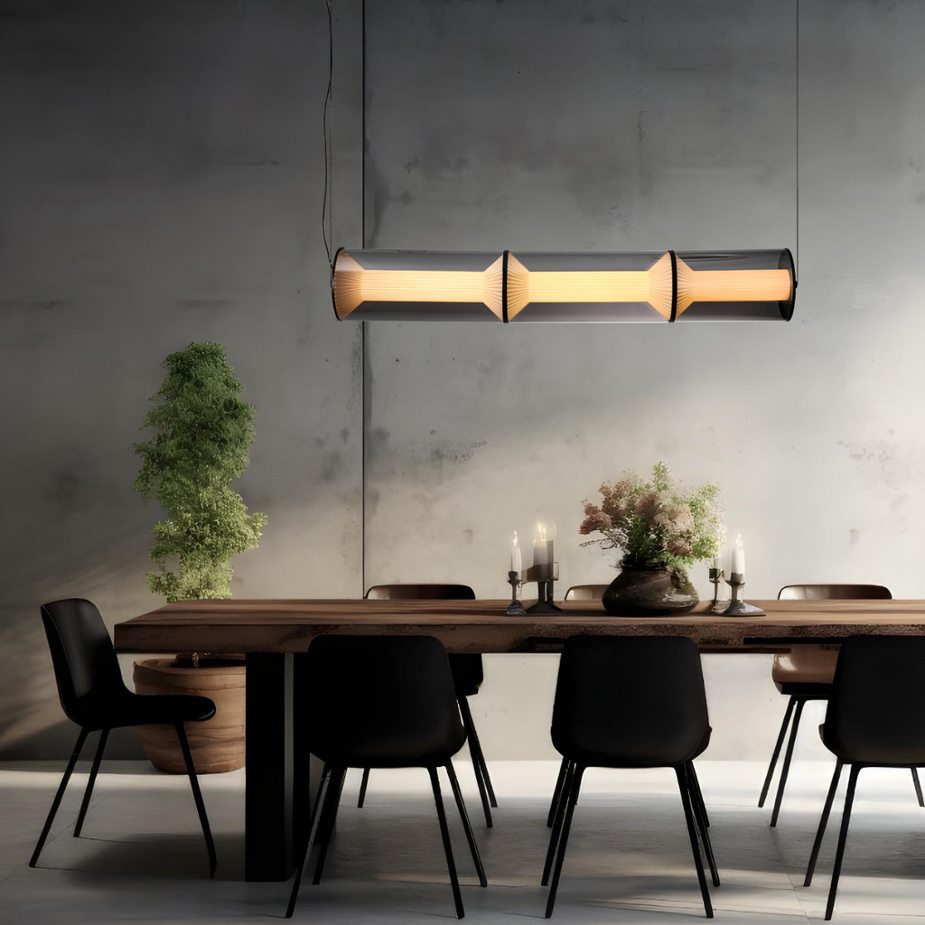Lampa wisząca Aeris 3 linia transparent LED CCT