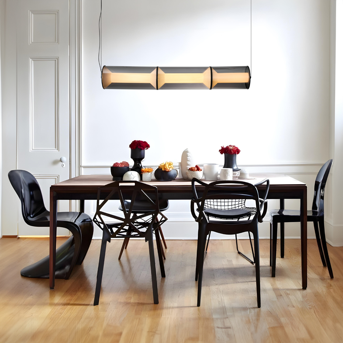Lampa wisząca Aeris 3 linia transparent LED CCT
