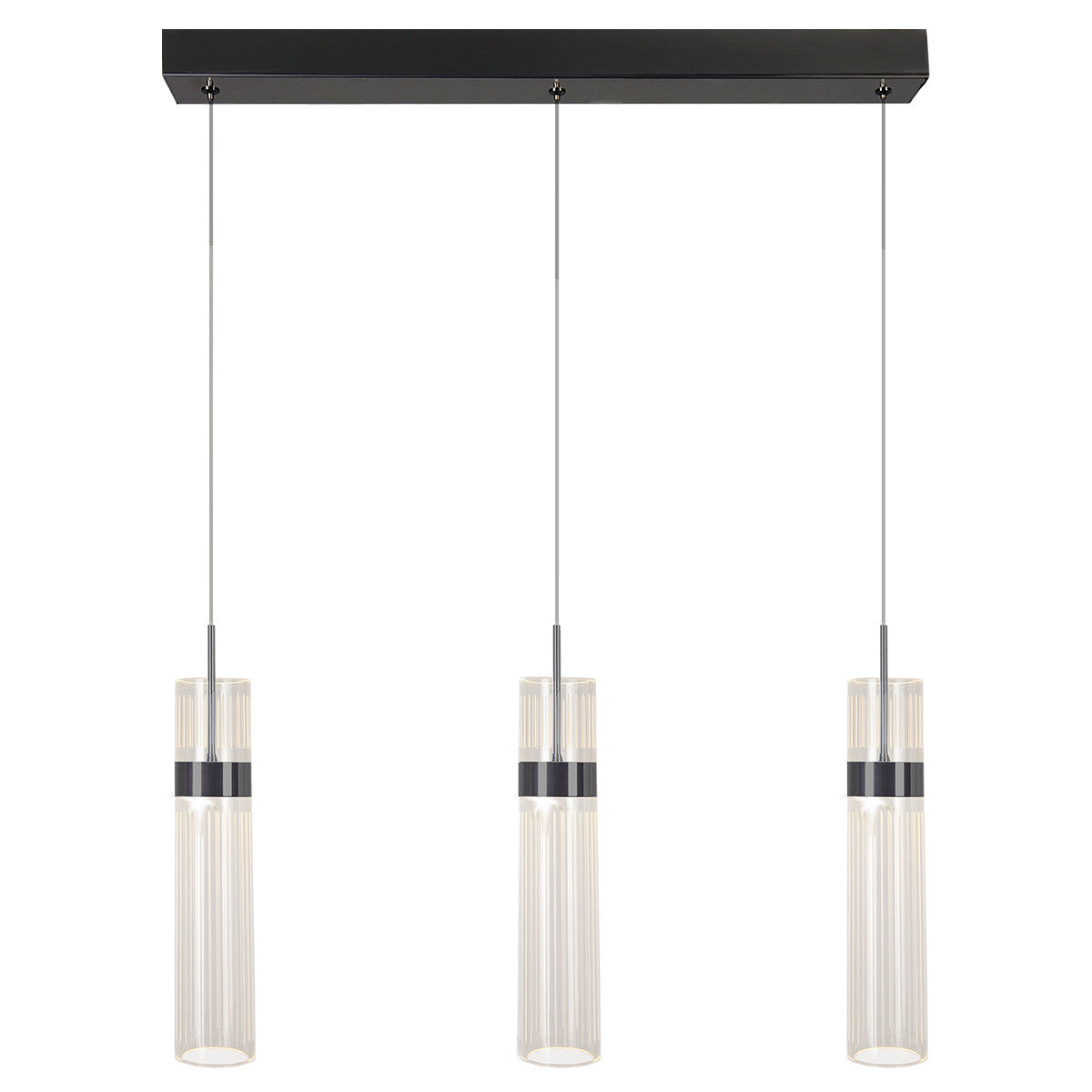 Lampa wisząca Ambiente 3 LED CCT grafitowa LP-1510/3L grafit