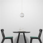 Lampa wisząca Brillant 1 złota LED CCT