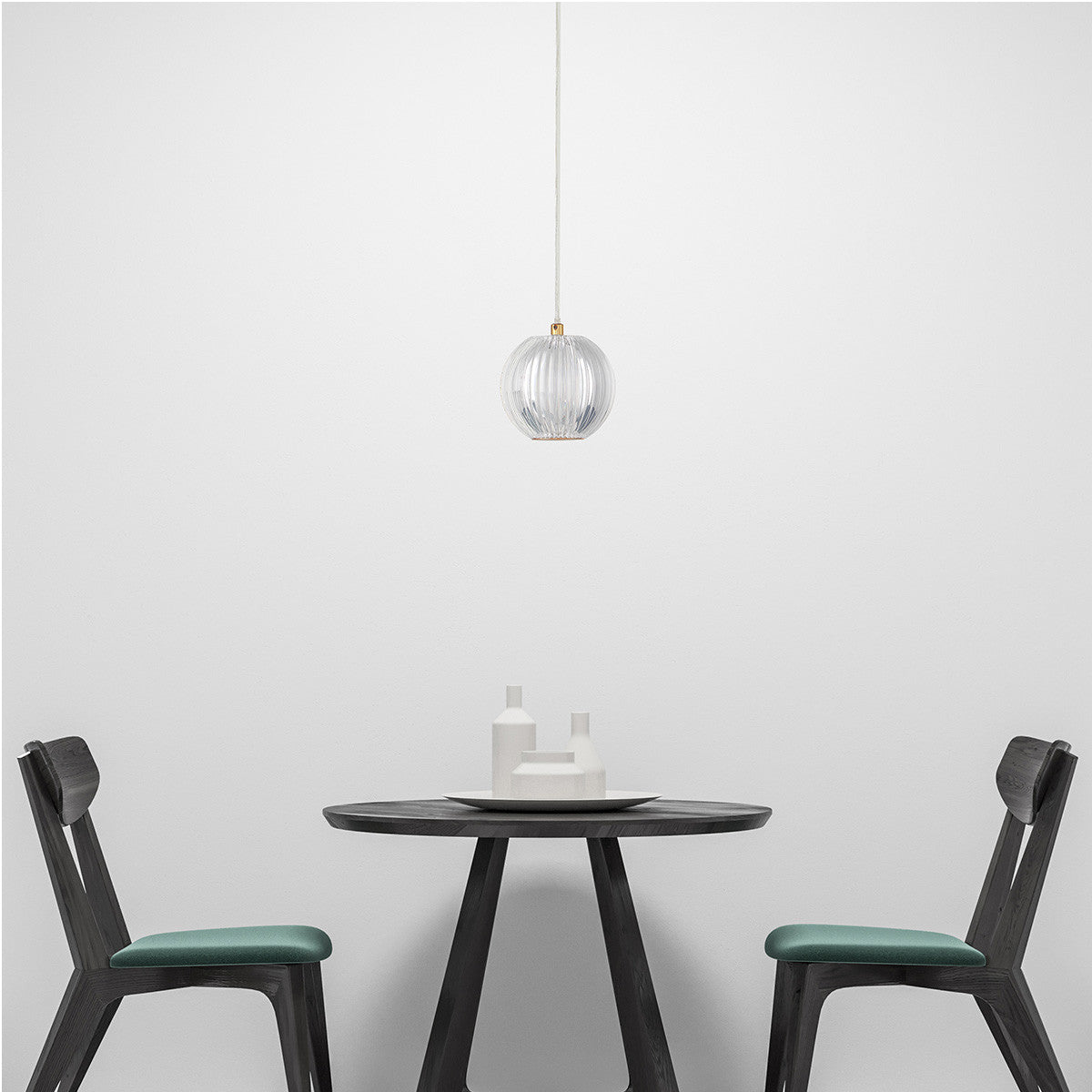 Lampa wisząca Brillant 1 złota LED CCT
