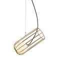 Lampa wisząca COCO śr. 11,7cm G9 | złoty/biały