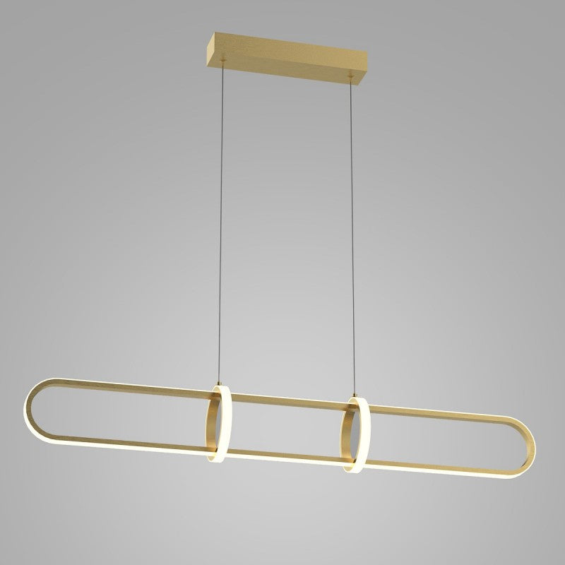 Lampa wisząca Cerrila dł. 90cm 31.2W LED ciepła biel temp. 
3000K | złoty