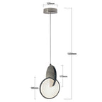 Lampa wisząca Circlo LED CCT chrom LP-1311/1P CH