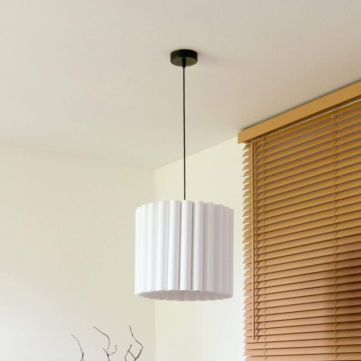 Lampa wisząca DUOLLA ARIA HL 70644 Biały/n/a 1xE27 średn.35cm
