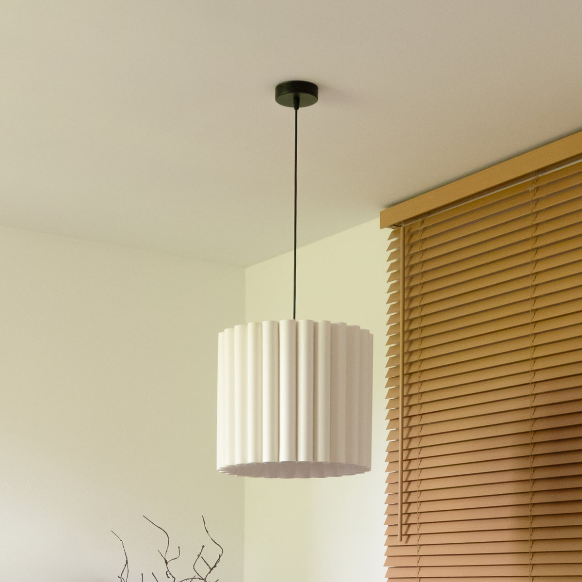 Lampa wisząca DUOLLA ARIA HL 70729 Kremowy/n/a 1xE27 średn.35cm
