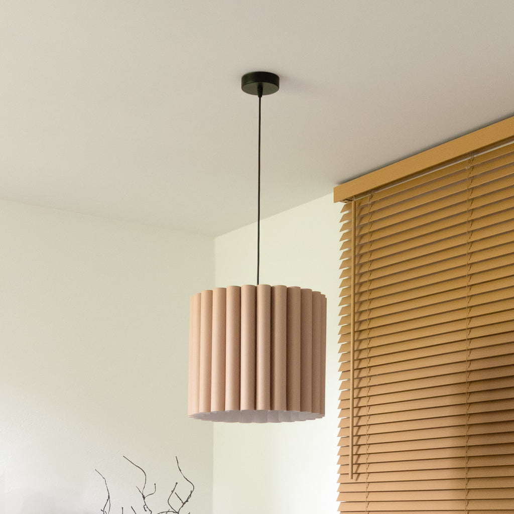 Lampa wisząca DUOLLA ARIA HL 70811 Beżowy/n/a 1xE27 średn.35cm
