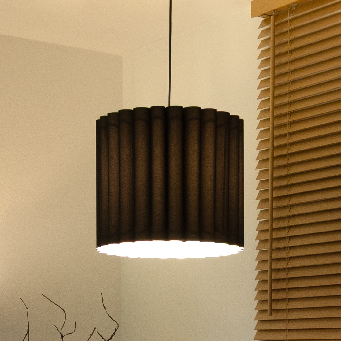 Lampa wisząca DUOLLA ARIA HL 70873 Czarny/n/a 1xE27 średn.35cm