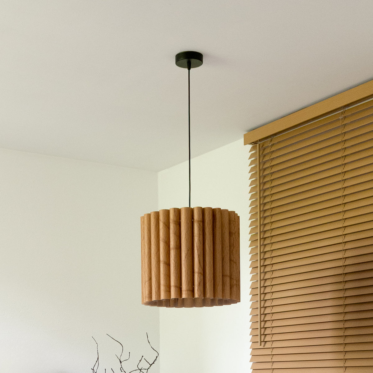 Lampa wisząca DUOLLA ARIA HL 71108 Beżowy/n/a 1xE27 średn.35cm