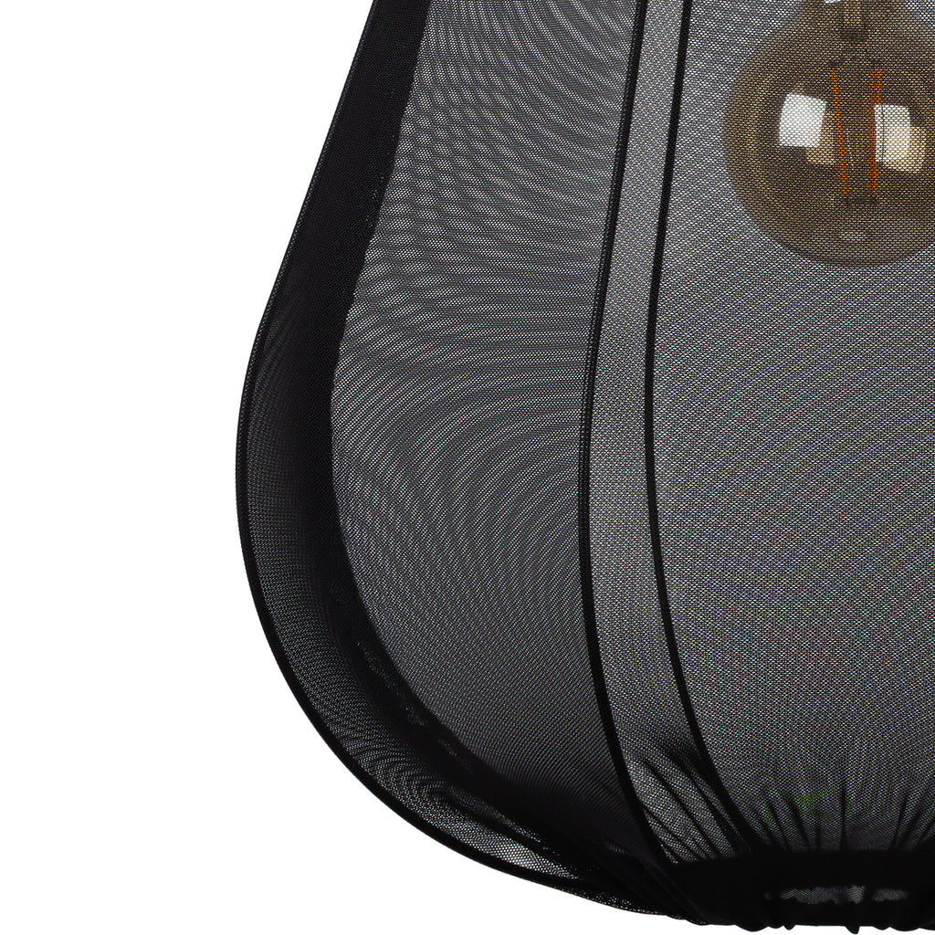Lampa wisząca DUOLLA BARI 752446 Czarny/n/a 1xE27 średn.37cm