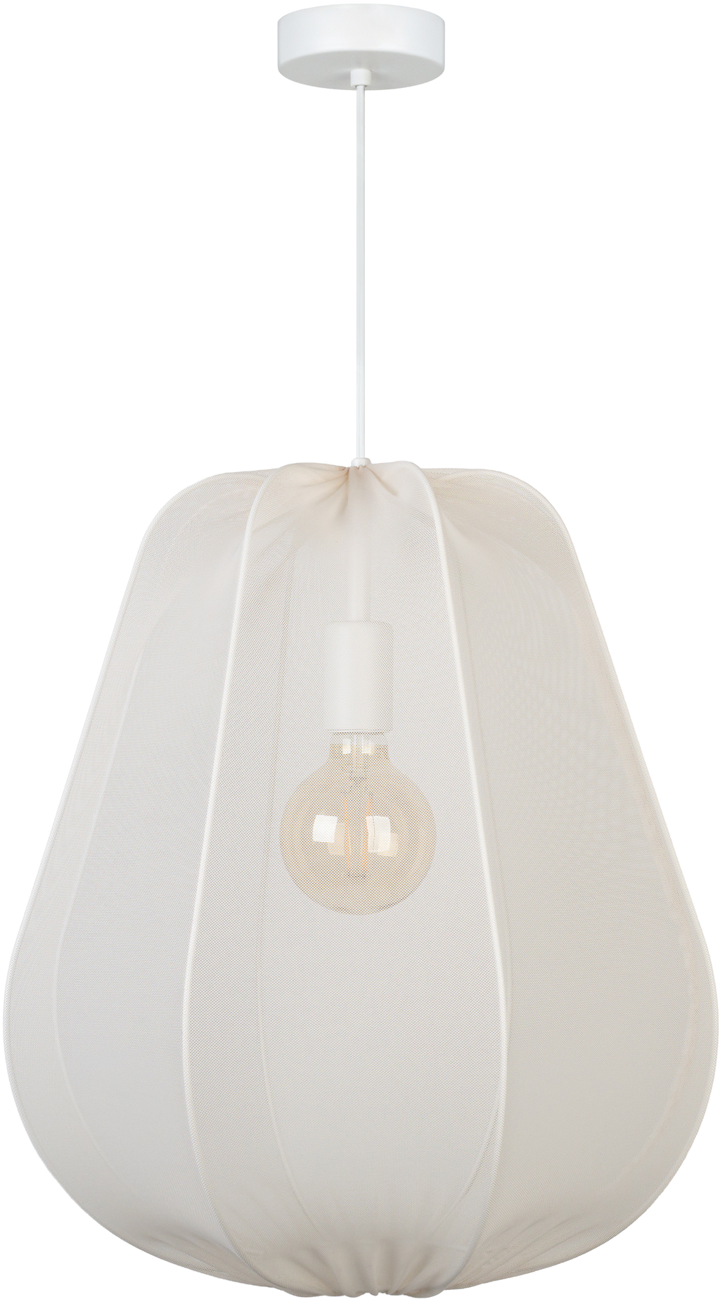 Lampa wisząca DUOLLA BARI 752477 Biały/n/a 1xE27 średn.37cm