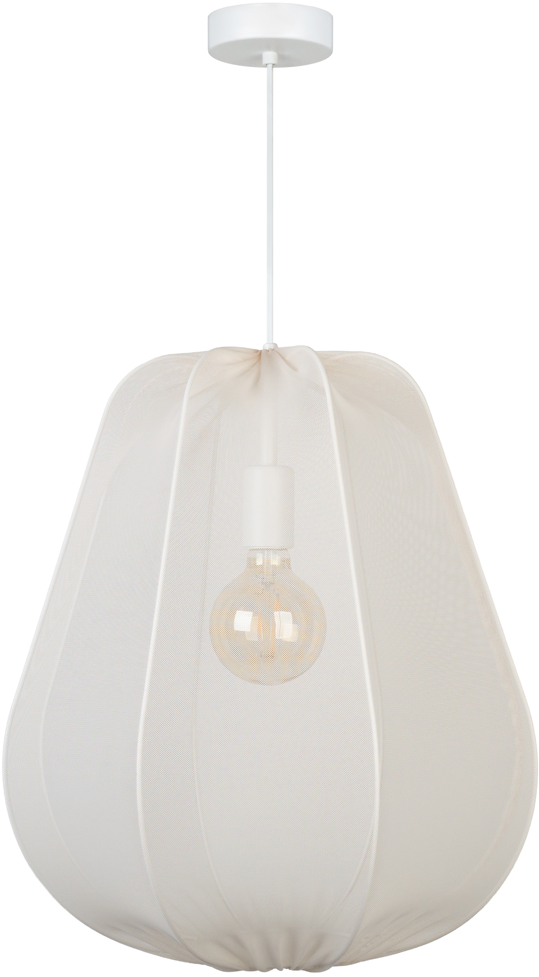 Lampa wisząca DUOLLA BARI 752477 Biały/n/a 1xE27 średn.37cm