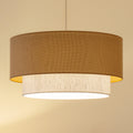 Lampa wisząca DUOLLA BOHO 751456 beżowy/kremowy 1xE27 średn.45cm