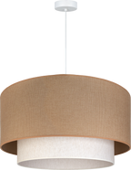 Lampa wisząca DUOLLA BOHO 751456 beżowy/kremowy 1xE27 średn.45cm