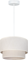 Lampa wisząca DUOLLA BOHO 751579 beżowy/kremowy 1xE27 średn.25cm