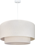 Lampa wisząca DUOLLA  BOHO 751586 beżowy/kremowy 1xE27 średn.60cm
