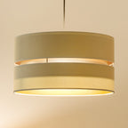 Lampa wisząca DUOLLA DUO 750831 kremowy/złoty 1xE27 średn.40cm