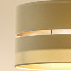 Lampa wisząca DUOLLA DUO 750831 kremowy/złoty 1xE27 średn.40cm