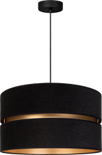Lampa wisząca DUOLLA DUO 750879 czarny/złoty 1xE27 średn.40cm