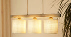 Lampa wisząca DUOLLA FOREST 92271 Biały/naturalny 3xE27 średn.17cm