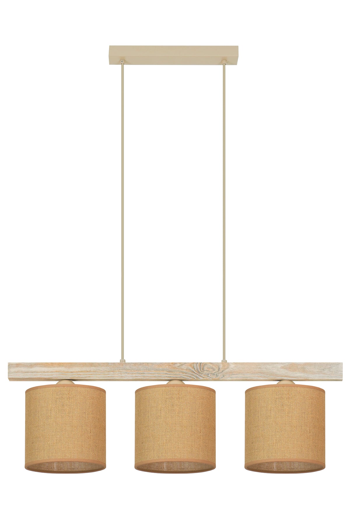 Lampa wisząca DUOLLA FOREST 92288 Biały/naturalny 2xE27 średn.17cm