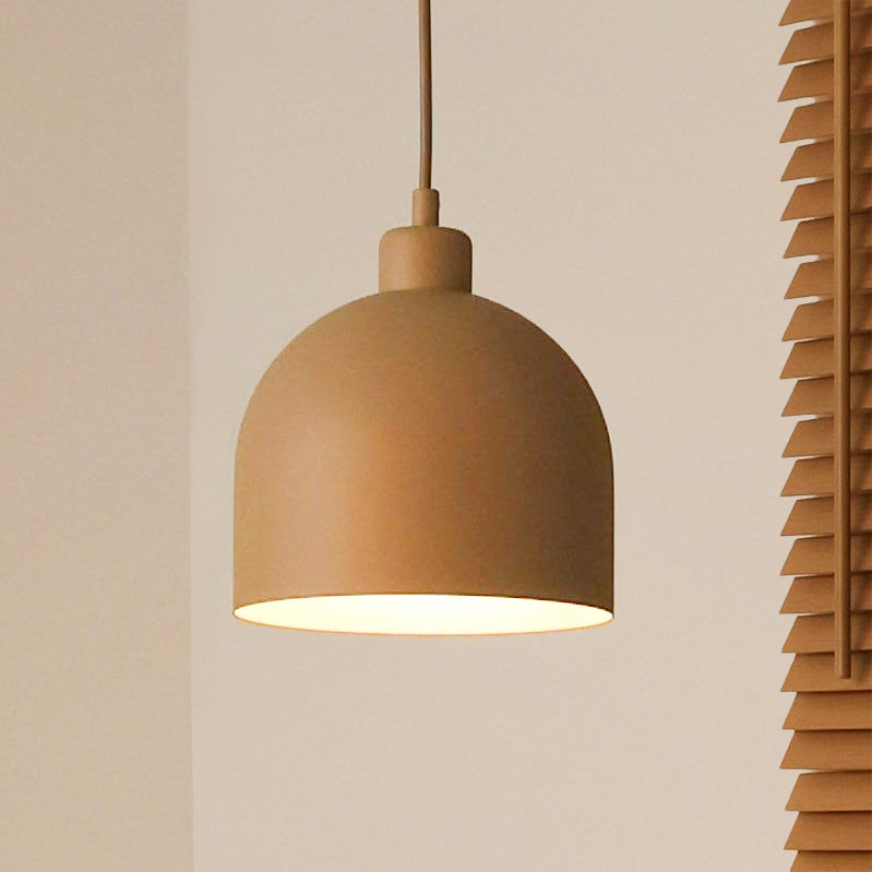 Lampa wisząca DUOLLA IRONLINE METAL BELL BEŻOWY 70521 Beżowy/n/a 1xE27 średn.17cm