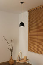 Lampa wisząca DUOLLA IRONLINE METAL BELL CZARNY 70552 Czarny/metaliczny 1xE27 średn.17cm