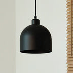 Lampa wisząca DUOLLA IRONLINE METAL BELL CZARNY 70552 Czarny/metaliczny 1xE27 średn.17cm