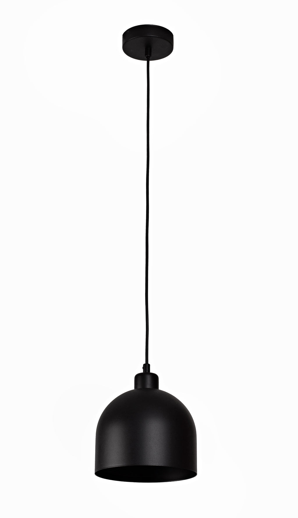 Lampa wisząca DUOLLA IRONLINE METAL BELL CZARNY 70552 Czarny/metaliczny 1xE27 średn.17cm