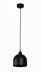 Lampa wisząca DUOLLA IRONLINE METAL BELL CZARNY 70552 Czarny/metaliczny 1xE27 średn.17cm