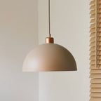 Lampa wisząca DUOLLA IRONLINE METAL MOON BEŻOWY 70484 Beżowy/miedziany 1xE27 średn.27cm