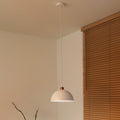 Lampa wisząca DUOLLA IRONLINE METAL MOON BIAŁY 70507 Biały/złoty 1xE27 średn.27cm
