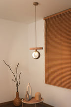 Lampa wisząca DUOLLA IRONLINE METAL RING BEŻOWY 70408 Beżowy/naturalny 1xE27 średn.10cm