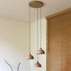 Lampa wisząca DUOLLA IRONLINE METAL ROSSA BEŻOWY 70446 Beżowy/n/a 3xE27 średn.30cm